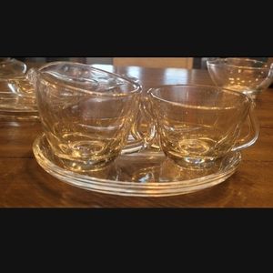 Vintage fostoria shell pearl